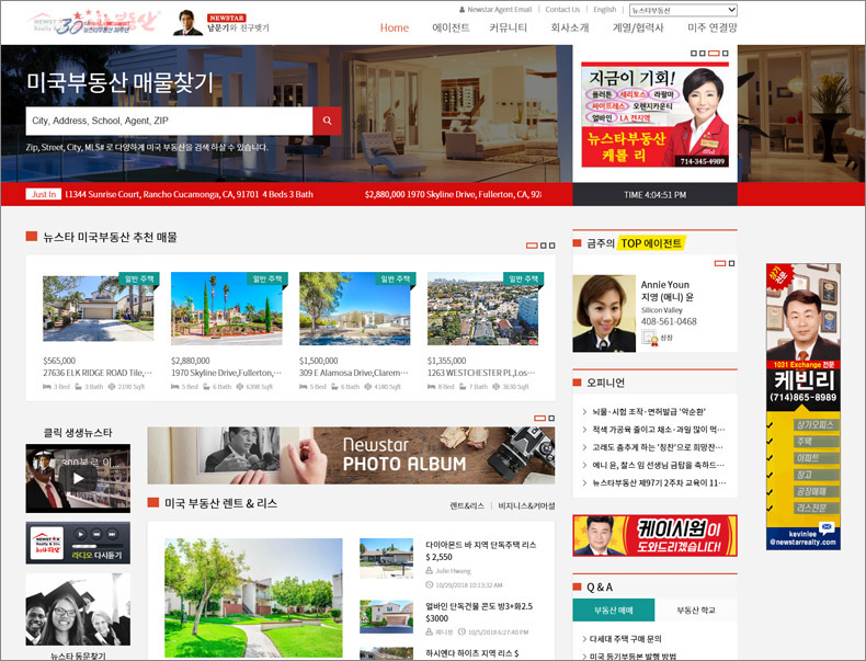 미국뉴스타부동산